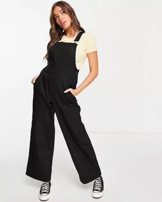 Ultimate Twill Wide Leg Overalls