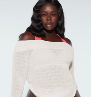 Major Label Off The Shoulder Pullover