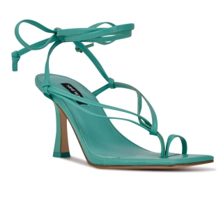 Yippie Ankle Wrap Heeled Sandal