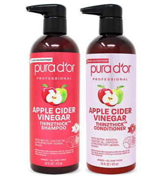 Pura d'Or Apple Cider Vinegar Thin2Thick Set