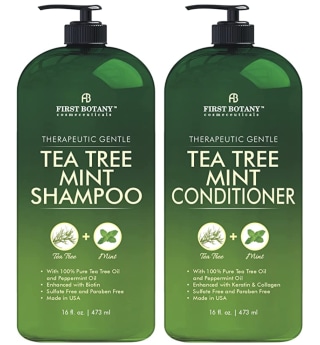 Tea Tree Mint Shampoo and Conditioner