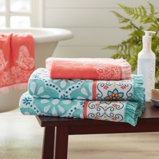 4-Piece Cotton Bath Towel Set