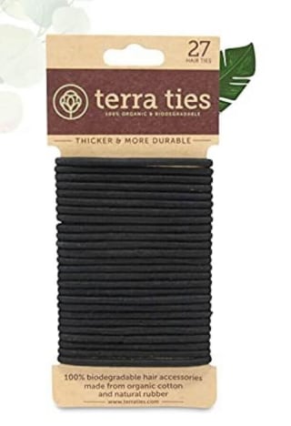 Biodegradable Elastic Hair Ties