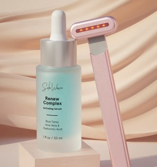 Skincare Wand with Red Light Therapy & Serum Kit