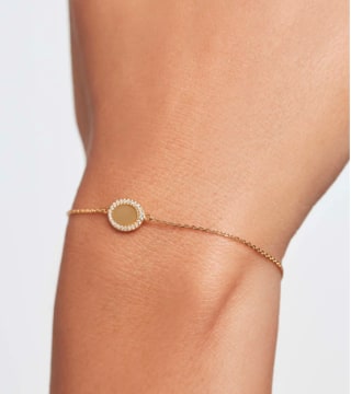 Mademoiselle Gold Bracelet