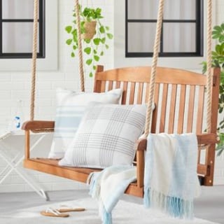 Variegated Stripe Indoor/Outdoor Throw Pillow - Hearth & Hand(TM) with Magnolia