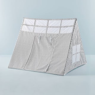 Kid's Striped Stargazing Play Tent White/Gray - Hearth & Hand(TM) with Magnolia