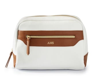 Vegan Leather Cosmetics Case