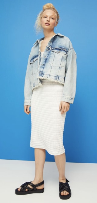 Knitted Pencil Skirt