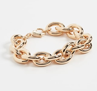 Gold Link Chain Bracelet