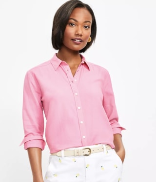 Linen Blend Everyday Shirt