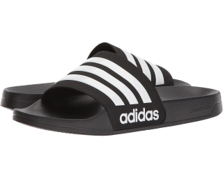 adidas Men's Adilette Shower Slides Collegiate Navy/White/Collegiate Navy 12