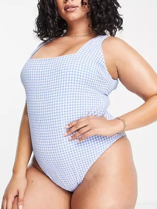 Square Neck Swimsuit