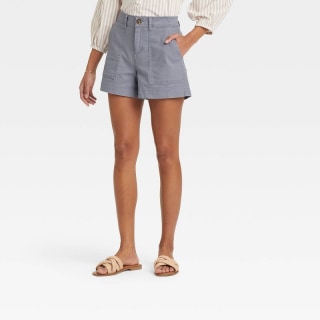 Women's High-Rise Utility Shorts