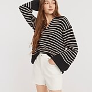 High-Rise Denim Short