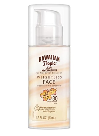 Silk Hydration Weightless Sunscreen Face Lotion