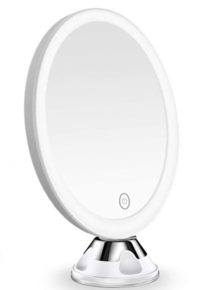 Magnifying Lighted Makeup Mirror