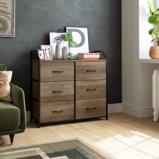 6-Drawer Dresser with Handles