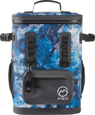 Magellan Outdoors Pro Explorer Leakproof 24-Can Fish Camo Backpack Cooler
