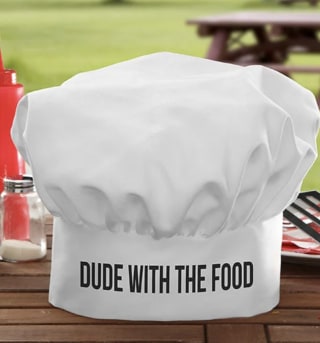 Personalized Chef Hat