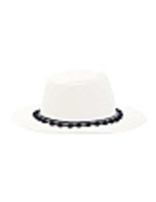 Panama Hat With Pom Pom Band