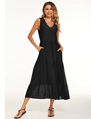 Halife Casual Summer Maxi Dress