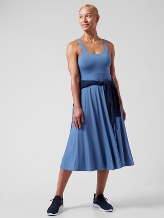 Athleta Santorini Midi Dress