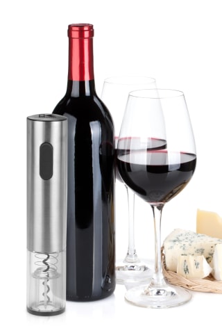 Stainless Steel Electric Corkscrew Opener