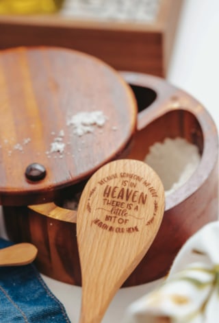 Engraved Wooden Spoons