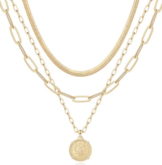 Gold Coin Pendant Necklaces