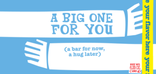 Tony's Chocolonely Big Hug Custom Wrapper