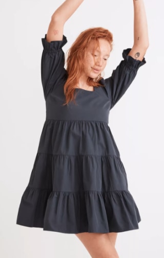 Poplin Lizzie Babydoll Dress