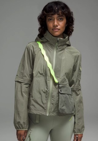 Convertible Ripstop Hiking Jacket