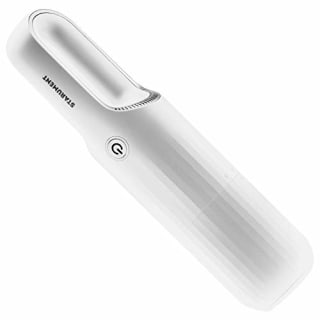 Starument Portable Hand Vacuum Cleaner Handheld Cordless Cleaner for Dust Pet Hair Dirt, Home, Car Interior, Lightweight, Easy to Use, Compact Design Battery Rechargeable with USB-C Cable White