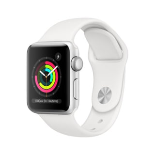 Apple Watch Series 3 GPS Silver - 38mm - White Sport Band