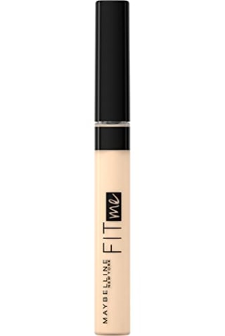 Maybelline Fit Me Liquid Concealer Makeup, Natural Coverage, Oil-Free, Light, 0.23 Fl Oz (Pack of 1)