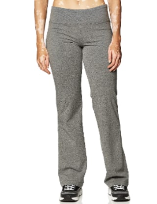 Activewear Cotton Stretch Bootleg Pant