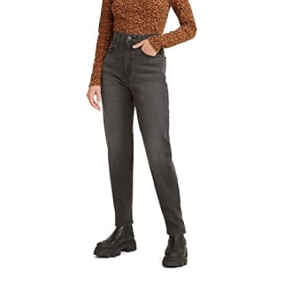 Levi's Women's High Waisted Mom Jeans, (New) Say No Go, 32