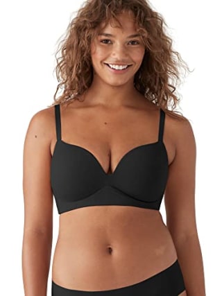 True Body Wirefree Push Up Bra Black