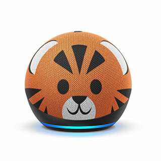 Echo Dot (4th Gen) Kids | Designed for kids, with parental controls | Tiger
