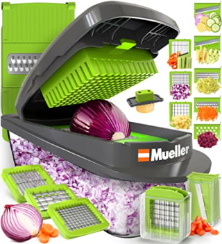 Mueller Pro-Series 10-in-1 Vegetable Chopper