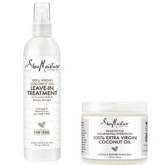 SheaMoisture Coconut Oil Moisturizer and Leave-In Conditioner