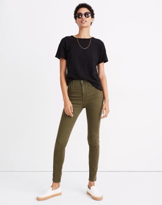 Whisper Cotton Rib-Crewneck Tee