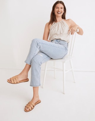 The Perfect Vintage Crop Jean in Sudbury Wash