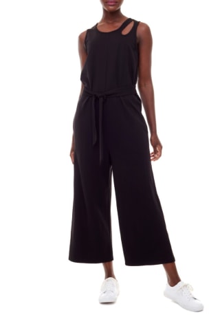 ADELE BLACK BELTED JUMPSUIT