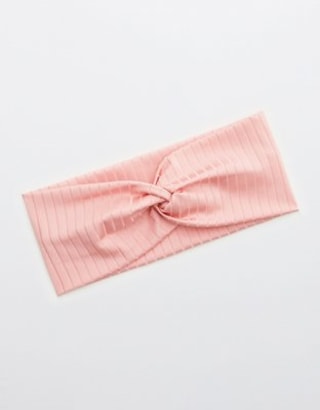 Ribbed Shine Swim Sun Headband