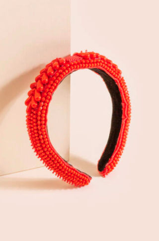 Rosa Beaded Embellished Headband