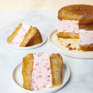 Gulab Jamun Ice Cream Cake