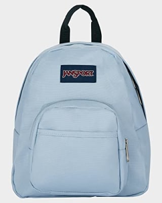 JanSport Half Pint Mini Backpack - Ideal Day Bag for Travel, Blue Dusk