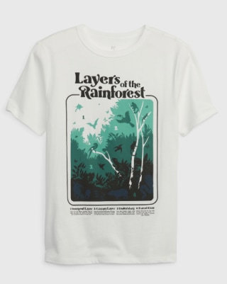 Gap Kids 100% Organic Cotton Graphic T-Shirt